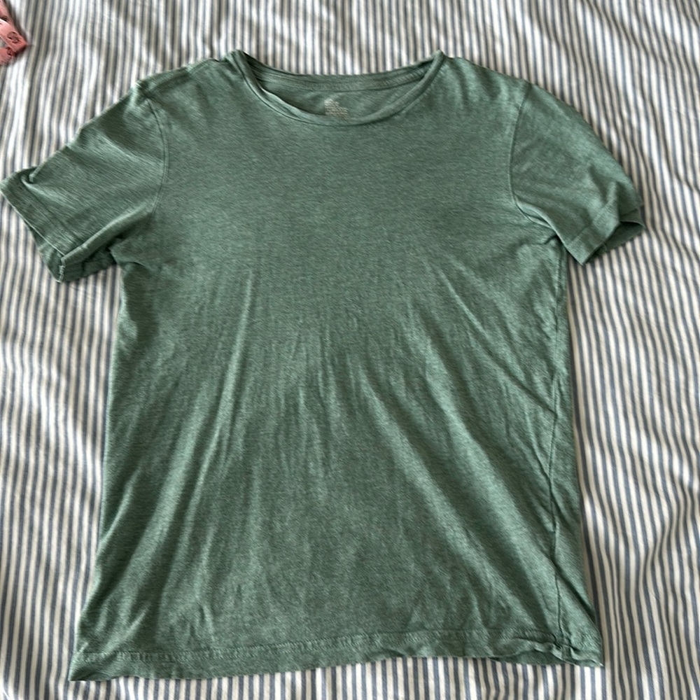 Heather Green H&M Crewneck Tee